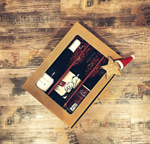 3er PRÄSENT-BOX NOBEL - 3 Flaschen in Geschenkbox