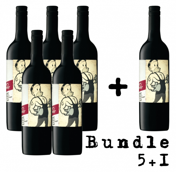 Mollydooker The Boxer 2021 "5+1" - 6 Flaschen Australien Rotwein, Basispaket