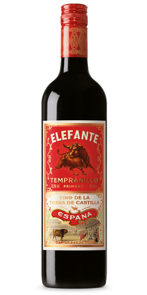 Fourth W. Wines Elefante Tempranillo 2021, Spanien, La Mancha, Rotwein
