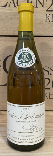 Domaine Louis Latour Corton Charlemagne Blanc 1988 Frankreich Burgund Weißwein