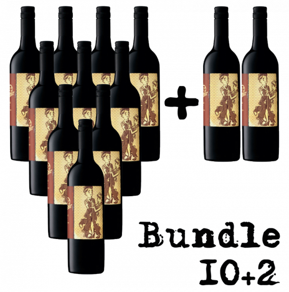 Mollydooker Two Left Feet 2021 - Bundle "10+2" Australien, Rotwein