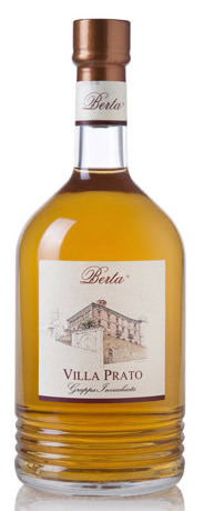 Berta Villa Prato Invecchiata - 40 Gr. Italien Piemont Grappa