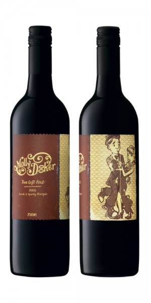 Mollydooker Two Left Feet 2012 Shiraz Cabernet Merlot Australien McLaren Vale Rotwein