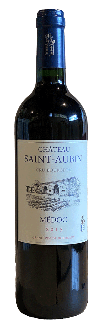 Chateau Saint Aubin Medoc Cru Bourgeois 2015 Frankreich Bordeaux Rotwein |  AixVinum