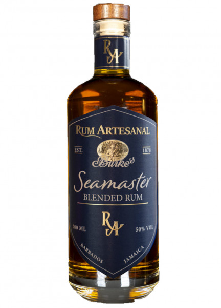 Rum Artesanal Burke ́s Seamaster Blended Rum - Blend aus Barbados und Jamaica 0,7l