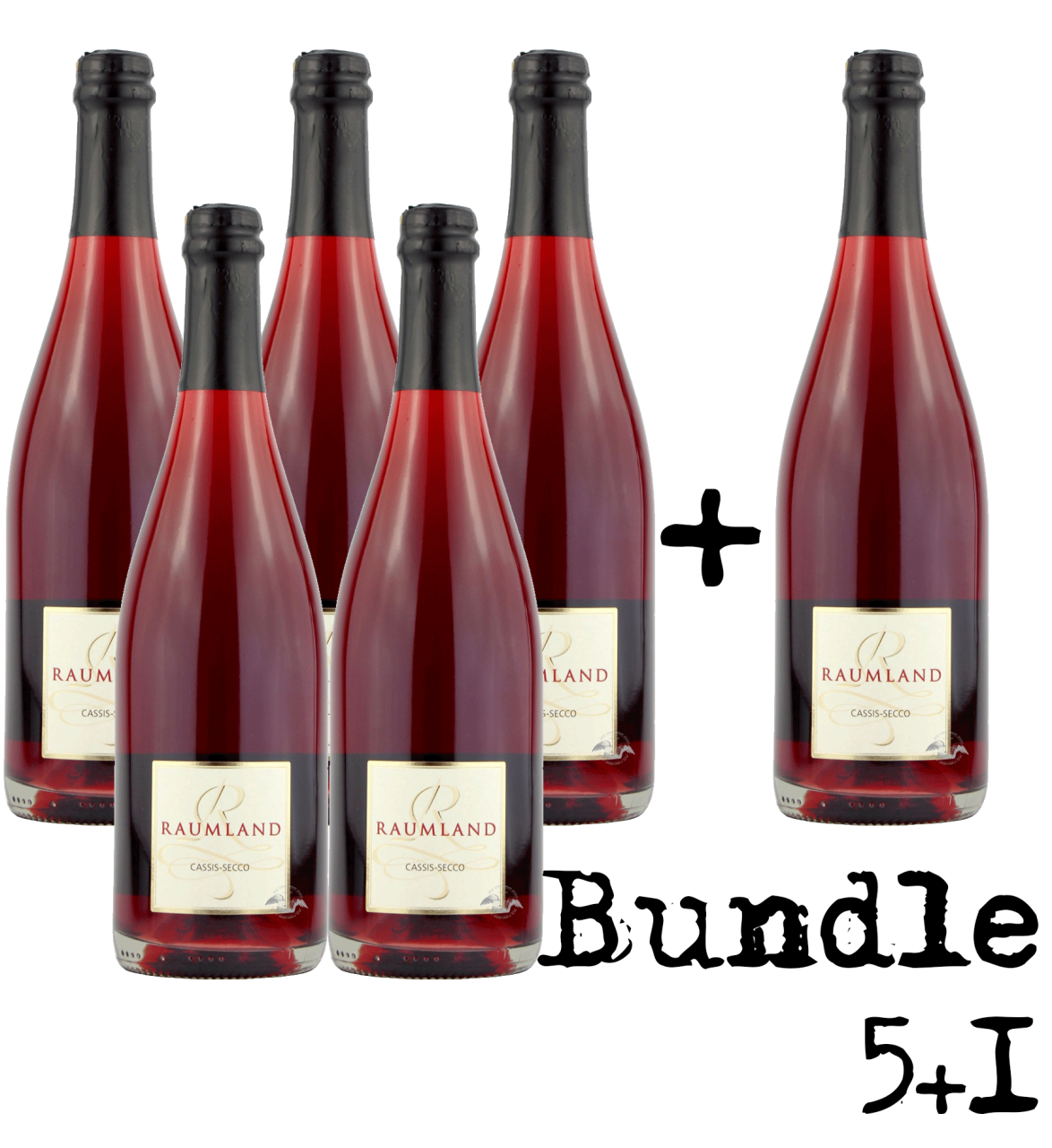 Raumland Cassis Secco "5+1" - 6 Flaschen Deutschland Rheinhessen