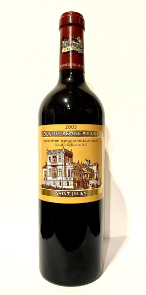 Château Ducru-Beaucaillou Grand Cru Classé Sanit-Julien AOP 2003 Bordeaux Frankreich 13,0% Rotwein