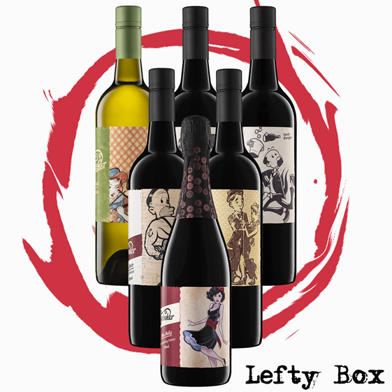 Mollydooker "Lefties Box" - 6 Flaschen, Australien, Basispaket