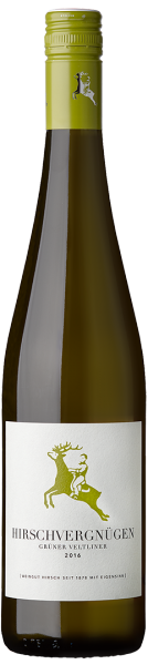 Hirsch, Grüner Veltliner Hirschvergnügen 2019 Österreich Weisswein - BIODYN