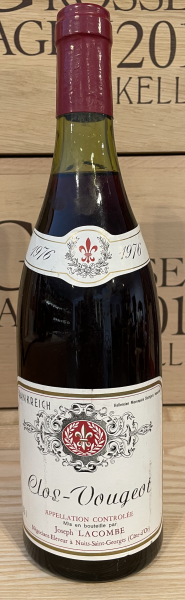 Joseph LACOMBE Clos - Vougeot 1976 Frankreich Burgund Rotwein - Rarität