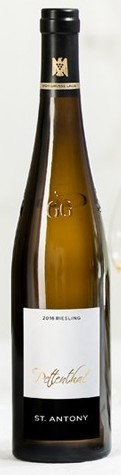 St. Antony Riesling Niersteiner Orbel GG 2015 Deutschland Rheinhessen Weißwein - BIO