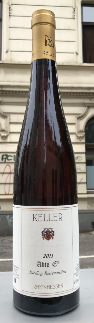 Keller Riesling Beerenauslese Abtserde Goldkapsel 2011 Deutschland Rheinhessen Weisswein