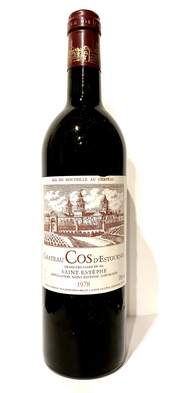 Cha?teau Cos d'Estournel Saint-Este?phe AOP 1978 Frankreich Bordeaux Rotwein - Rarität