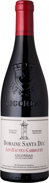 Santa Duc Gigondas Hautes Garrigues 2018 Frankreich Rhone Rotwein - BIODYN