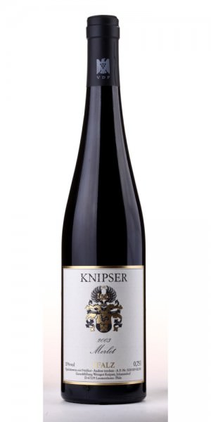 Knipser Merlot Auslese 2003 Deutschland Pfalz Rotwein - RARITÄT