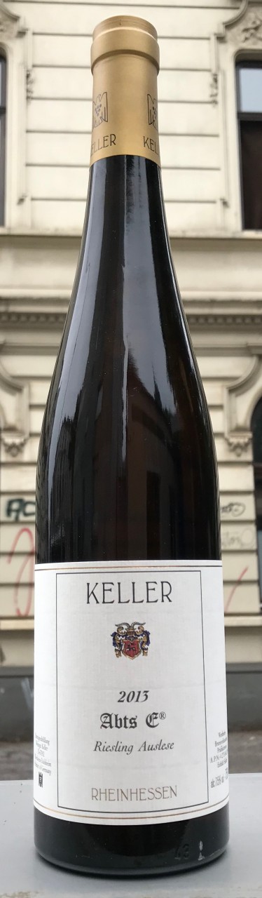 Keller Riesling Auslese Abtserde Goldkapsel 2013 Deutschland Rheinhessen Weisswein