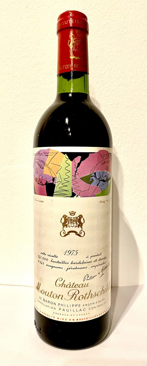 Château Mouton Rothschild Pauillac 1975 Frankreich Bordeaux Rotwein