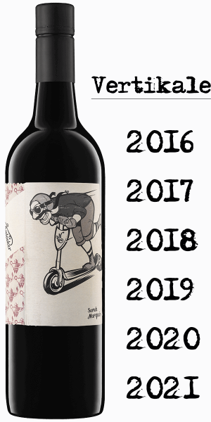 Mollydooker Scooter "Vertikale" - 6 Jahrgänge - je eine Flasche 2016 - 2021 Basispaket