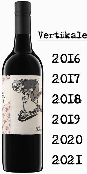 Mollydooker Scooter "Vertikale" - 6 Jahrgänge - je eine Flasche 2016 - 2021