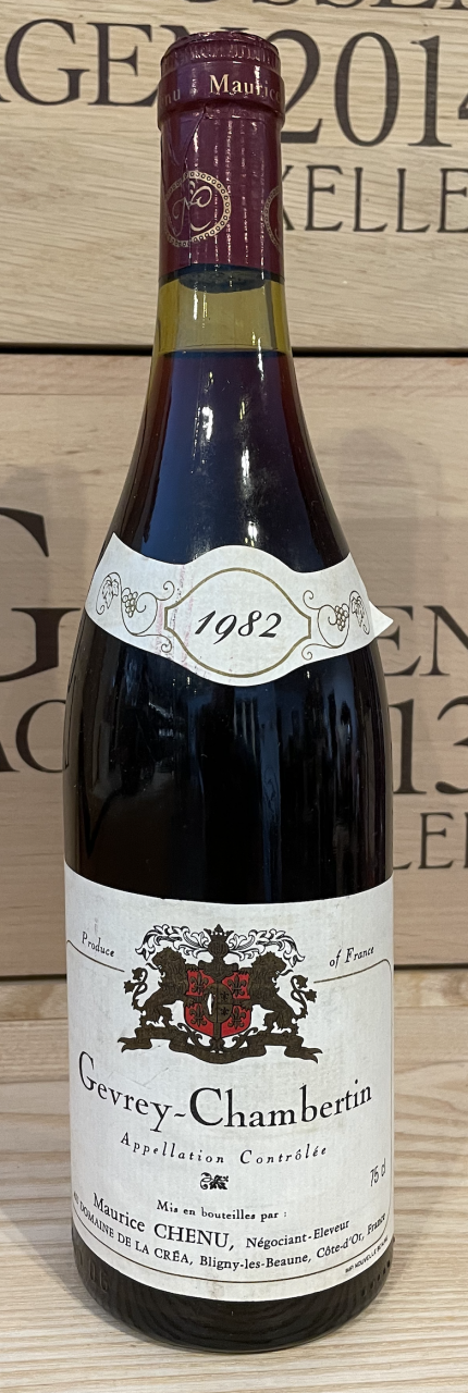 Domaine de la Crea, Maurice Chenu, Gevrey-Chambertin 1982 Frankreich Burgund Rotwein - Rarität