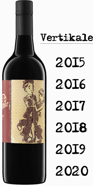 Mollydooker Two Left Feet "Vertikale" - 6 Jahrgänge - je eine Flasche 2016 - 2021