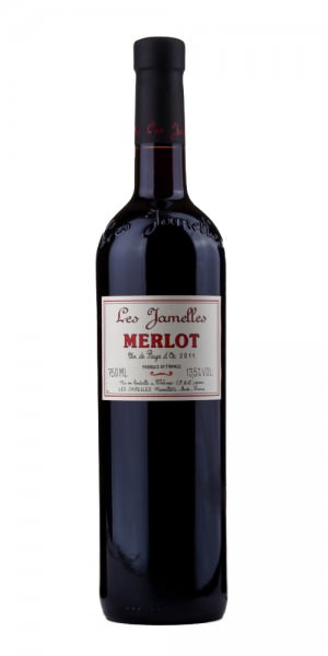 Les Jamelles Merlot 2022 Frankreich Languedoc-Roussillon Rotwein