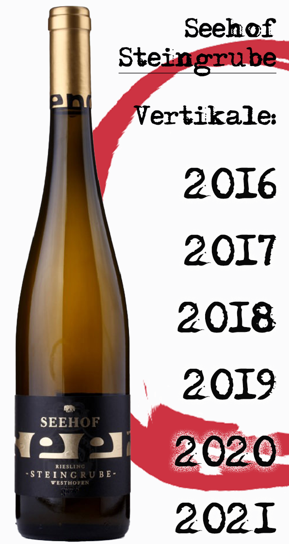 Seehof Riesling Westh. Steingrube "Verticale" 2016 - 2021, 6 Flaschen, Deutschland, Weißwein