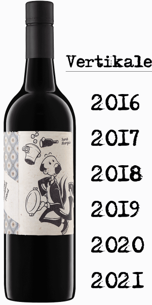 Mollydooker Maitre D "Vertikale" - 6 Jahrgänge - je eine Flasche 2016 - 2021