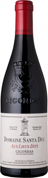 Santa Duc Gigondas Aux Lieux-Dits 2019 Frankreich Rhone Rotwein - BIODYN