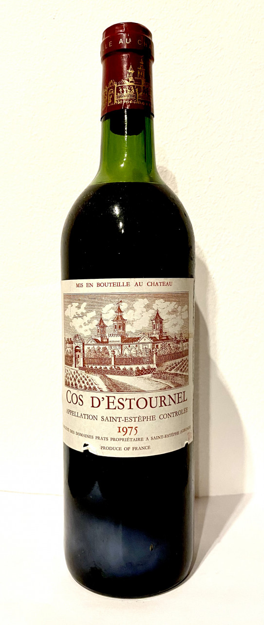 Cha?teau Cos d'Estournel Saint-Este?phe AOP 1975 Frankreich Bordeaux Rotwein - Rarität